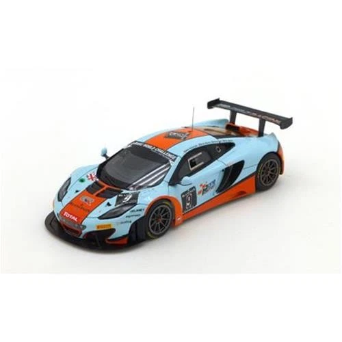1:43 Truescale Mclaren Mp4-12C Gt3 #9 Gulf 24H Spa 2013 TSM144337 Modellino - Immagine 2 di 2