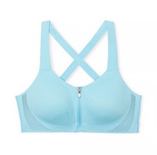 Victoria's Secret VSX Knockout 2.0 Front-Close Sports Bra Light Blue Pick A Size