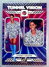 Sydney Colson 2025 Panini Donruss WNBA Tunnel Vision Insert Card- #11  Fever
