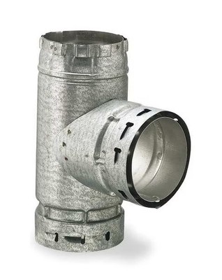Ameri-Vent 6ET Standard Tee, 6'' Dia., 11-1/2'' L