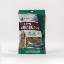Dr Marty Tilly's Treasures Freeze Dried Beef Liver Dog Treat 4 oz All Breeds