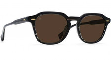 NEW Raen Clyve Sunglasses-Licorice-Vibrant Brown Polarized Lens