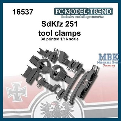 FC MODEL TREND FCMT16537 Sdkfz 251 tool clamps 1/16