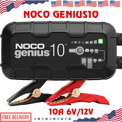 #ad #ad GENIUS10 10A Smart Battery Charger 6V 12V Maintainer Lithium Lead Acid Car $80.95