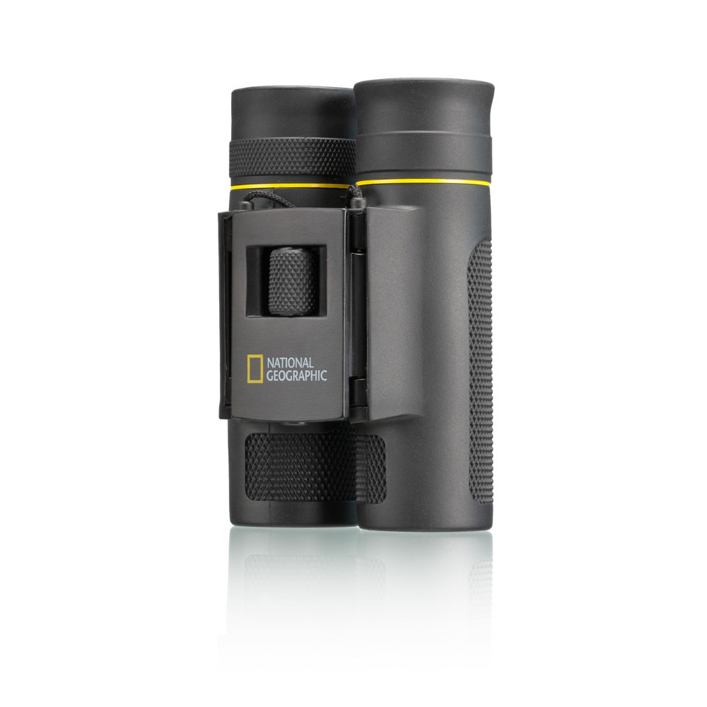 Jumelles National Geographic 10x25 pliables pour observation oiseaux et nature