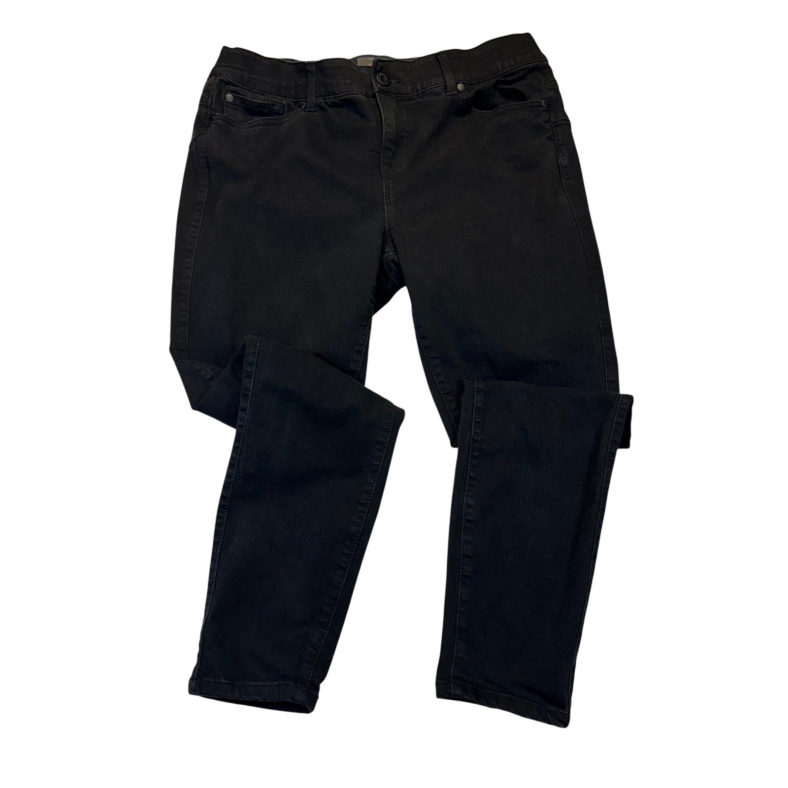 Torrid Bombshell Skinny Jeans Womens 16R Black Premium Stretch High Rise Denim