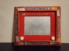 Vintage Original Classic Etch A Sketch No. 505 Ohio Art In Original Box