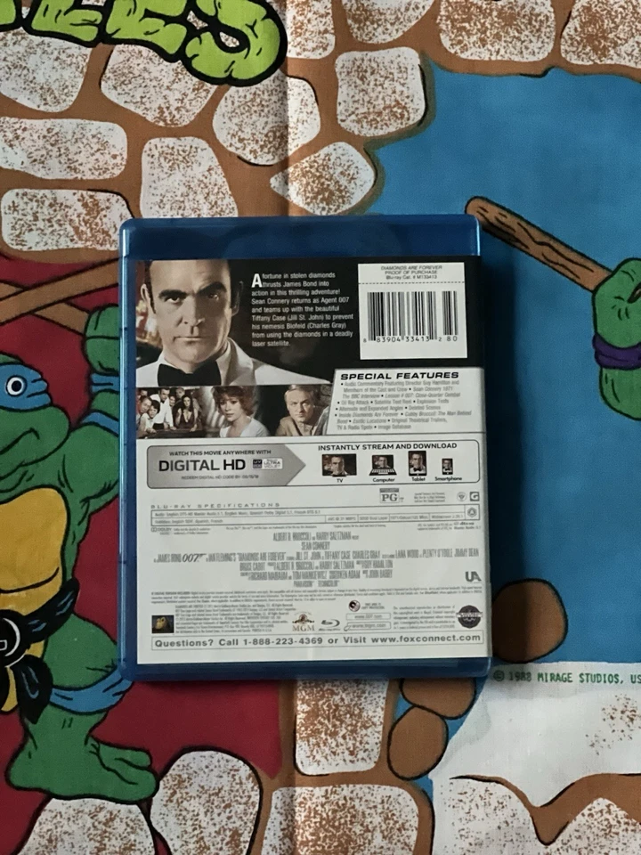 Diamonds Are Forever (Blu-ray Disc, 2015) MGM Studios 20th Century Fox - Image 4 of 4