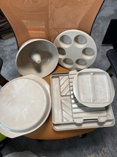 Anchor Hocking Vintage Made In USA Cookware Set Of 9
