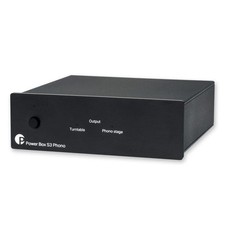 Pro-Ject Power Box S3 Phono Turntable  Preamp Power Filter Black 