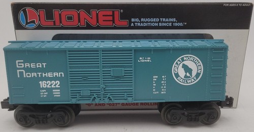Lionel 6-16222 calibre O Great Northern Boxcar #16222/caja | Condition: Used
