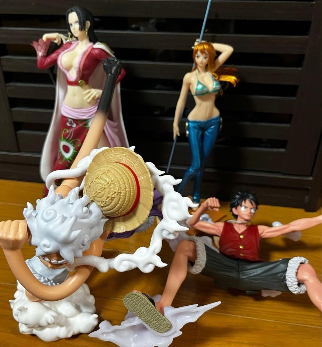 Grandista MAXIMATIC フィギュア 4種セット One Piece Figure Set (4) Grandista & Maximatic Nami Luffy x2