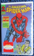 AMAZING SPIDER-MAN VHS TAPE Origin of Spider-Man/Kilowatt Kaper NEW Stan Lee int
