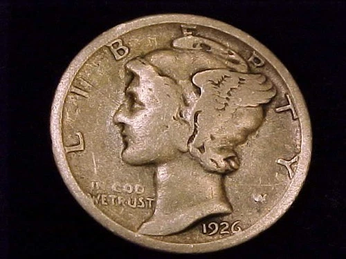 1926-S  Mercury Dime, Good Grade
