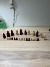 Isle Of Lewis Replica BM Chessmen Chess Lote 25