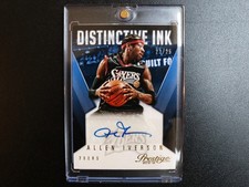 2015-16 Panini Prestige - Distinctive Ink (DI-AI) - Allen Iverson Auto /25