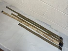 WWII US Army USN USMC Military Dress Pants Uniform Brass Web Belt Lot x5 Vtg