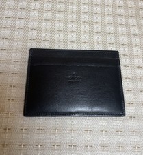 Gucci Black Leather Card Case