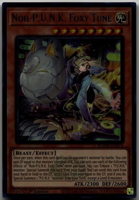Noh-P.U.N.K. Foxy Tune Ultra Rare Battles of Legend: Monster Mayhem BLMM-EN074 L