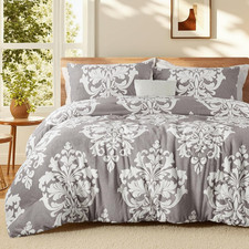 Fleece King Comforter Set, Soft Fluffy Warm 3D Boho Comforters King Size, Luxury