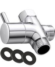 G1/2 Shower Head Diverter Valve, Solid Brass Shower Arm Diverter Valve for Hand 