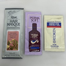 3  Vintage Haircare SAMPLES Rave Masque Perma...