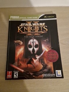 Star Wars Knights Of The Old Republic The Sith Lord prima Stratey guide PC/ Xbox