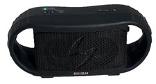 ECOXGEAR Portable Outdoor Bluetooth Speaker GDI-EGBT500 Black Clean W/ Charger