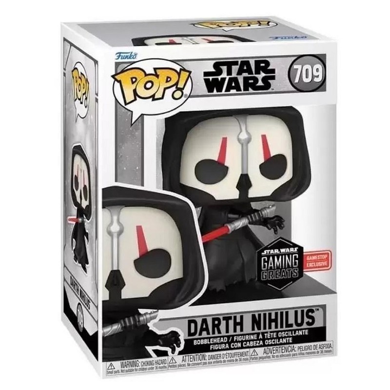 Funko POP! DARTH NIHILUS #709 Star Wars Gamestop Exclusive Vinyl Figure