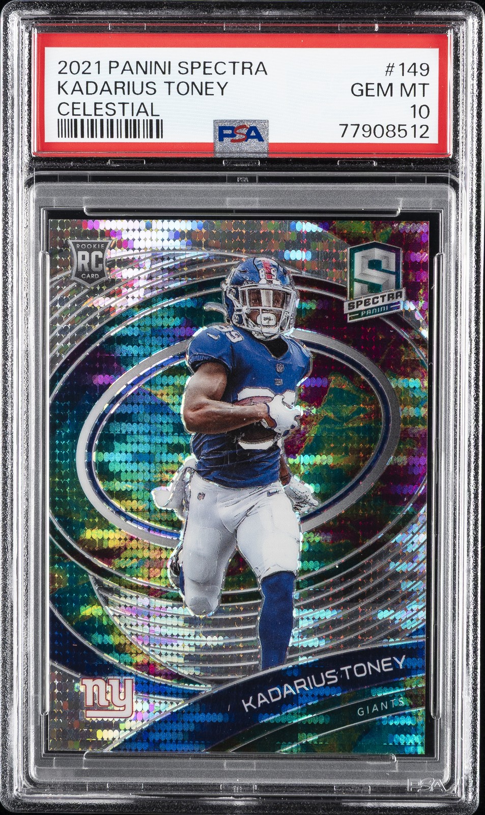 Kadarius Toney Panini Spectra #149 Celestial