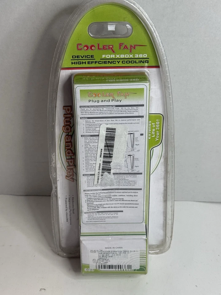 Cooling Device For Xbox 360 (86020-A50) White - NEW/SEALED - Image 2 of 2