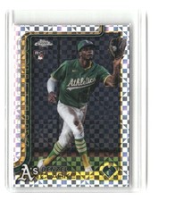 Denzel Clarke Rookie 2025 Topps Chrome Update X-Fractors