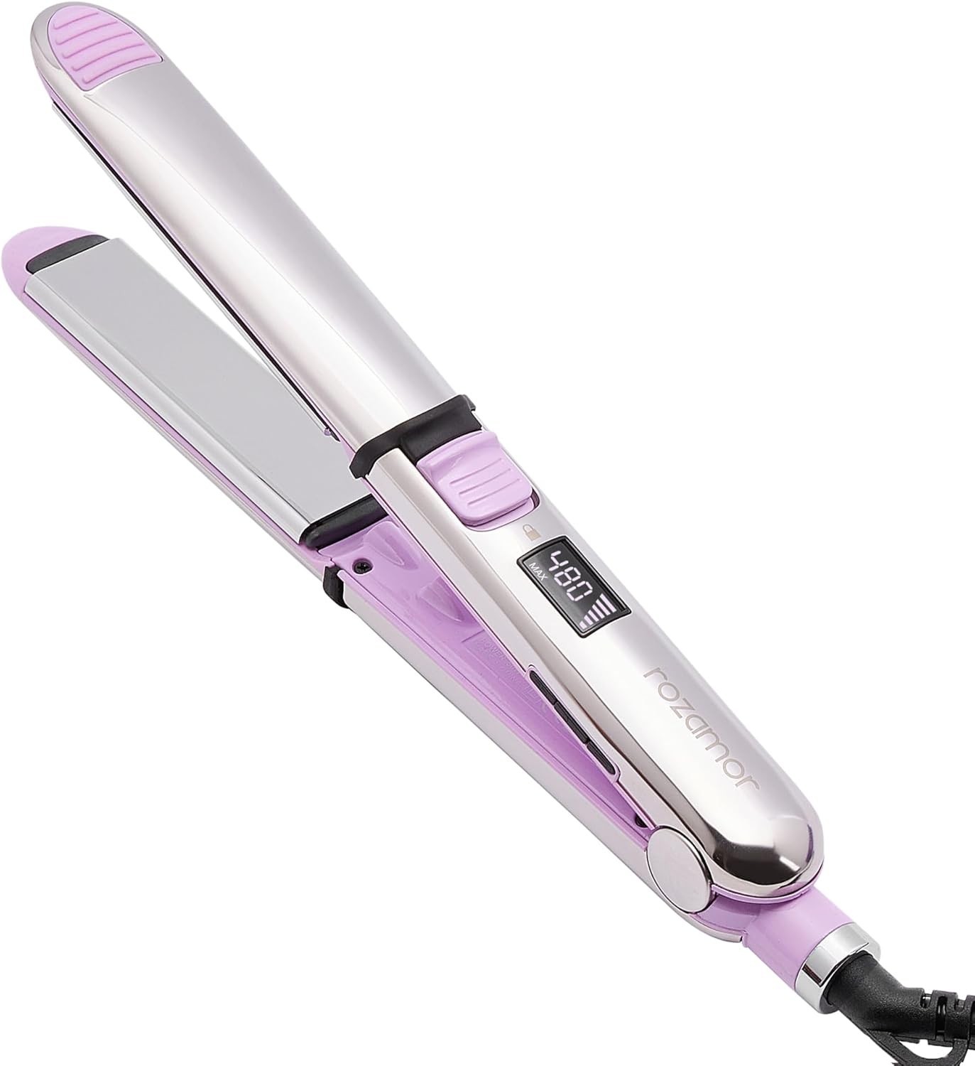 Flat Iron,Professional Hair Straightener & Curler, Fast Heating, Dual Voltage, P-image