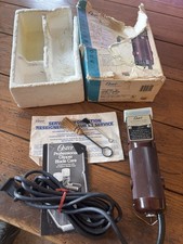 Cortapelos profesional Oster Classic Modelo 76 Borgoña Nuevo de Lote Antiguo Caja Original Inc