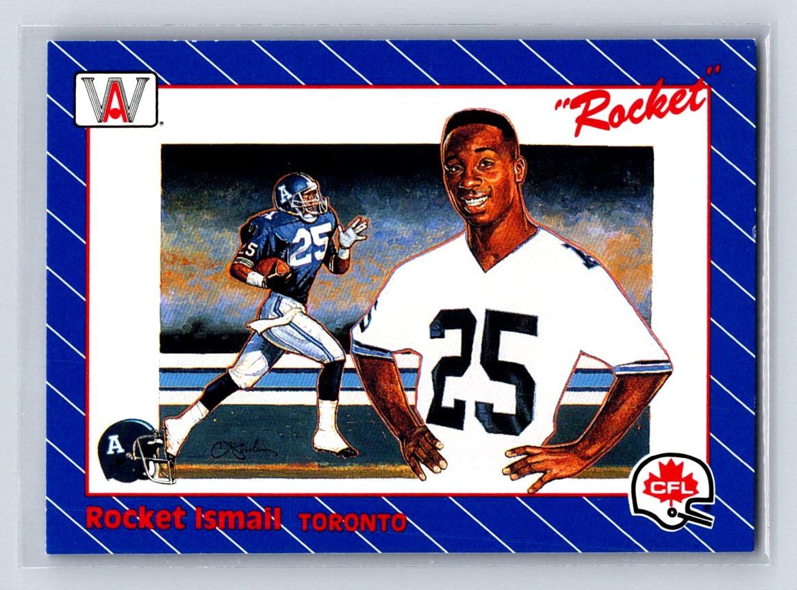 1991 All World CFL French #1 Rocket Ismail