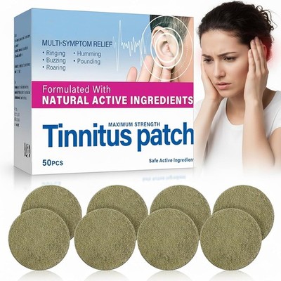 Tinnitus Relief for Ringing Ears, 50 PCS, Tinnitus Relief Patches 