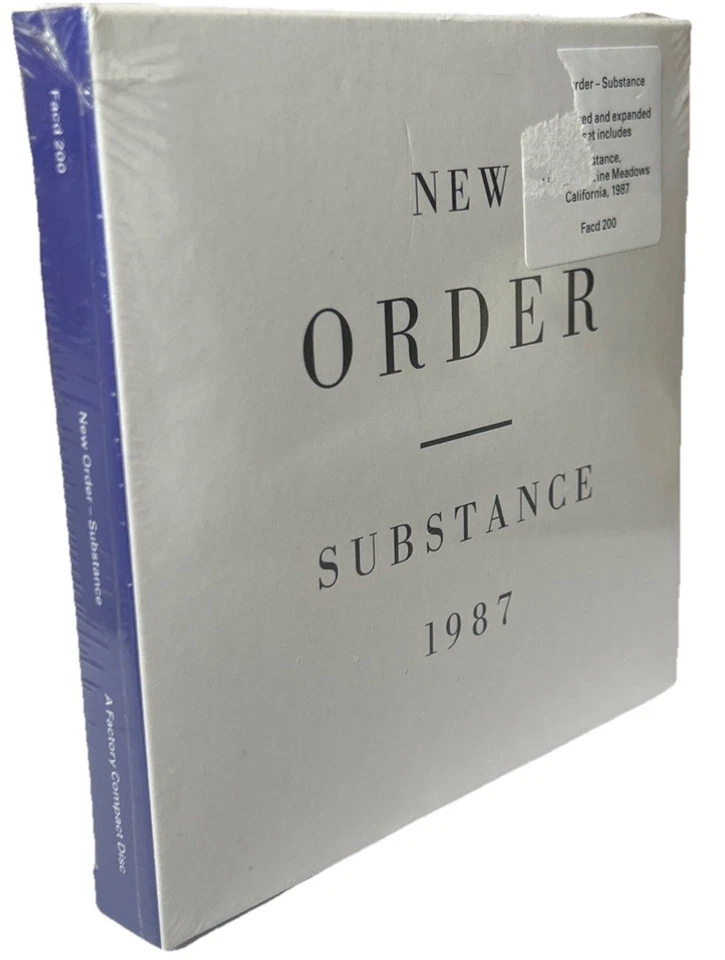 New Order - Substance (1987/2023) 4CD Remastered Expanded Edition – Neu OVP - Bild 3 von 3