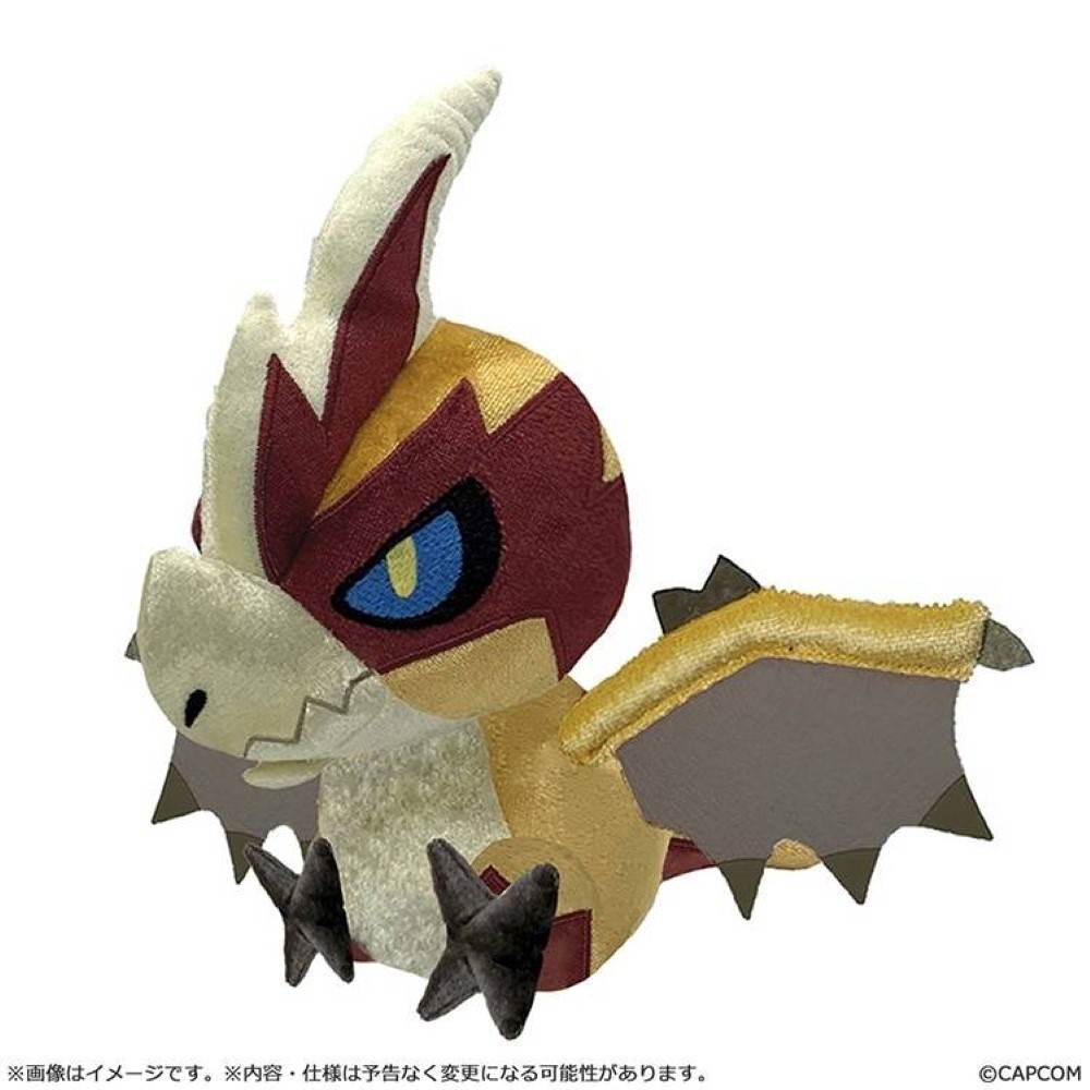 Peluche Seregios Monster Hunter version import Japon avec finitions brodées haut de gamme