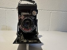 Vintage 1940s Kodak Monitor Six-20 Camera Flash Kodamatic Shutter Untested