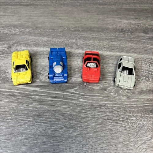 Transformers G1 Micromasters Race Car Patrol Complete Vintage 1988 Figures