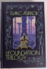 The Foundation Trilogy Isaac Asimov Leather Bound Barnes & Noble Purple Edition 