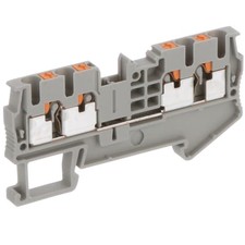 2pc PHOENIX CONTACT - IC 3209578 Feed-Through Terminal Block 24A 800V Push-