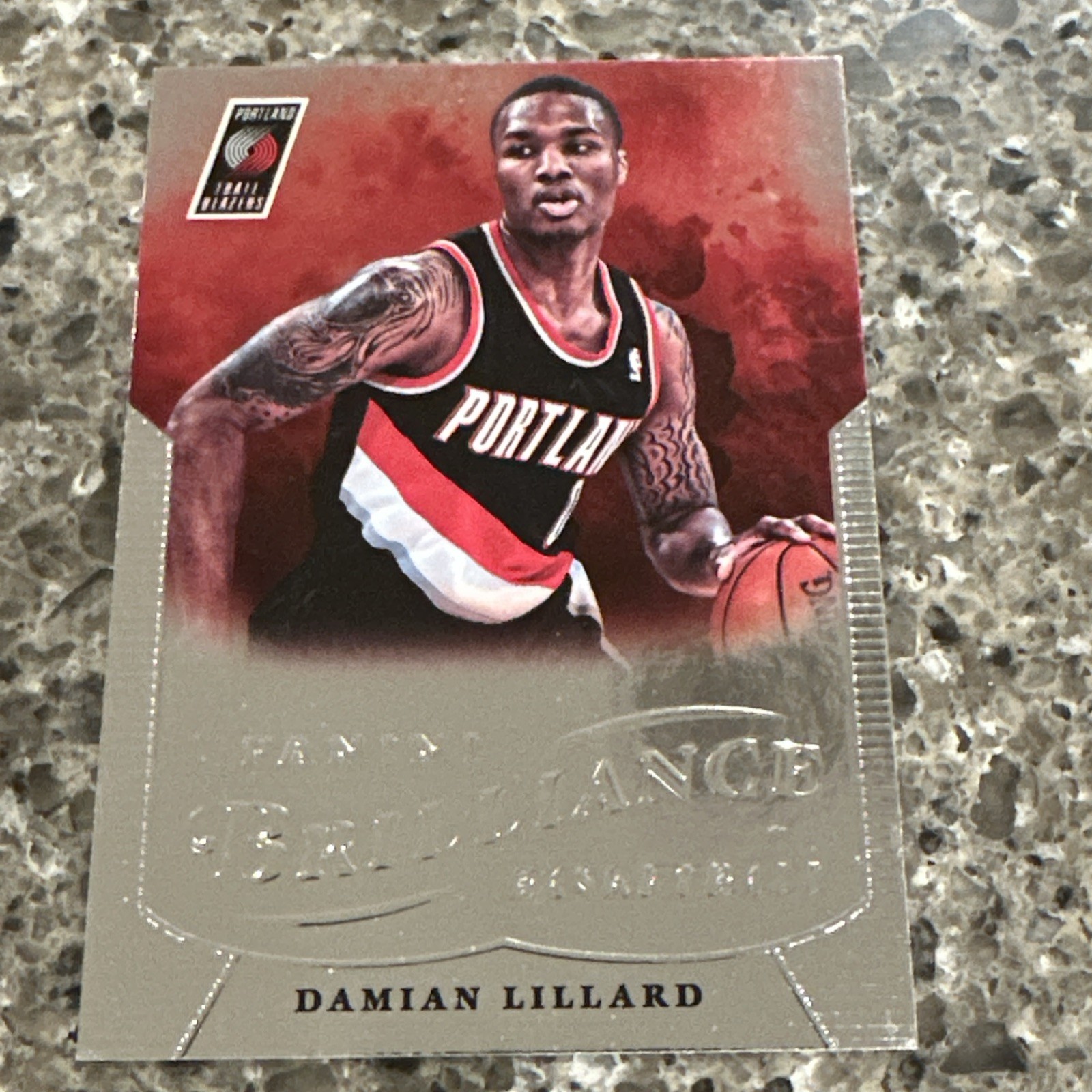 2012-13 Panini Brilliance Damian Lillard RC No. 283 Portland Trailblazers
