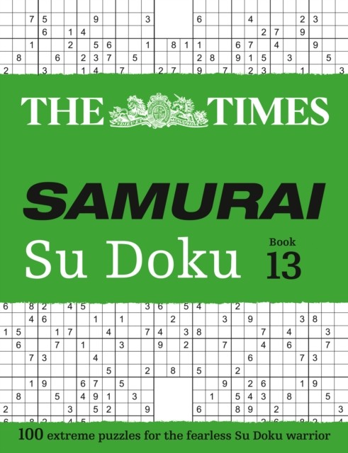 The Times Samurai Su Doku 13 by The Times Mind Games (Paperback Book)