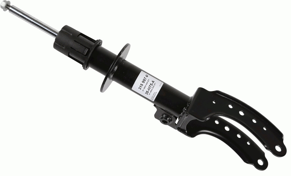 Amortisseur SACHS 315 997 résout claquement avant et fuite d'huile