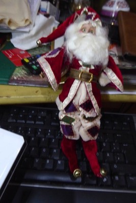 Mark Roberts Northpole Elf Pipers WEIHNACHTSMANN LIMITIERT IN OVP NEU