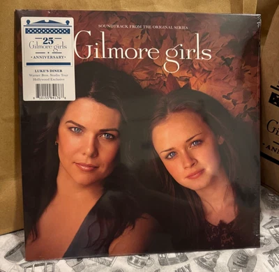 Gilmore Girls Vinyl Record LUKES DINER 25th Anniversary WB Studio Tour Exclusive