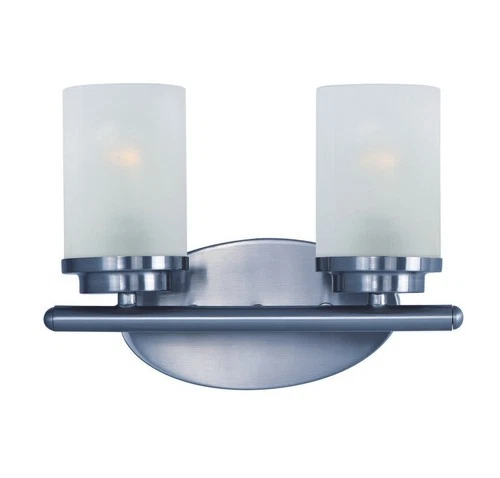 Maxim 10212FTPC Corona 12" 2-Light Bath Vanity in Polished Chrome - Picture 2 of 2