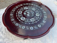 Korean Chinoiserie Mother Of Pearl Inlay Bird...