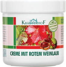 Horse Chestnut Red Vine Cream for Varicose Veins, Aching Legs - 250Ml, All Ski